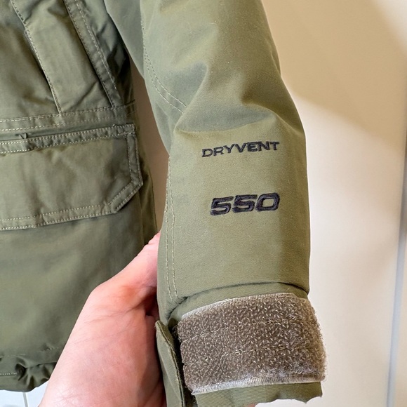 The North Face Boys McMurdo Parka 550 Down Olive Green - XXS (5) - Picture 3 of 12